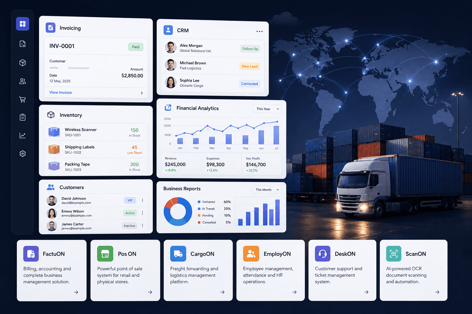 Small Business Dashboard