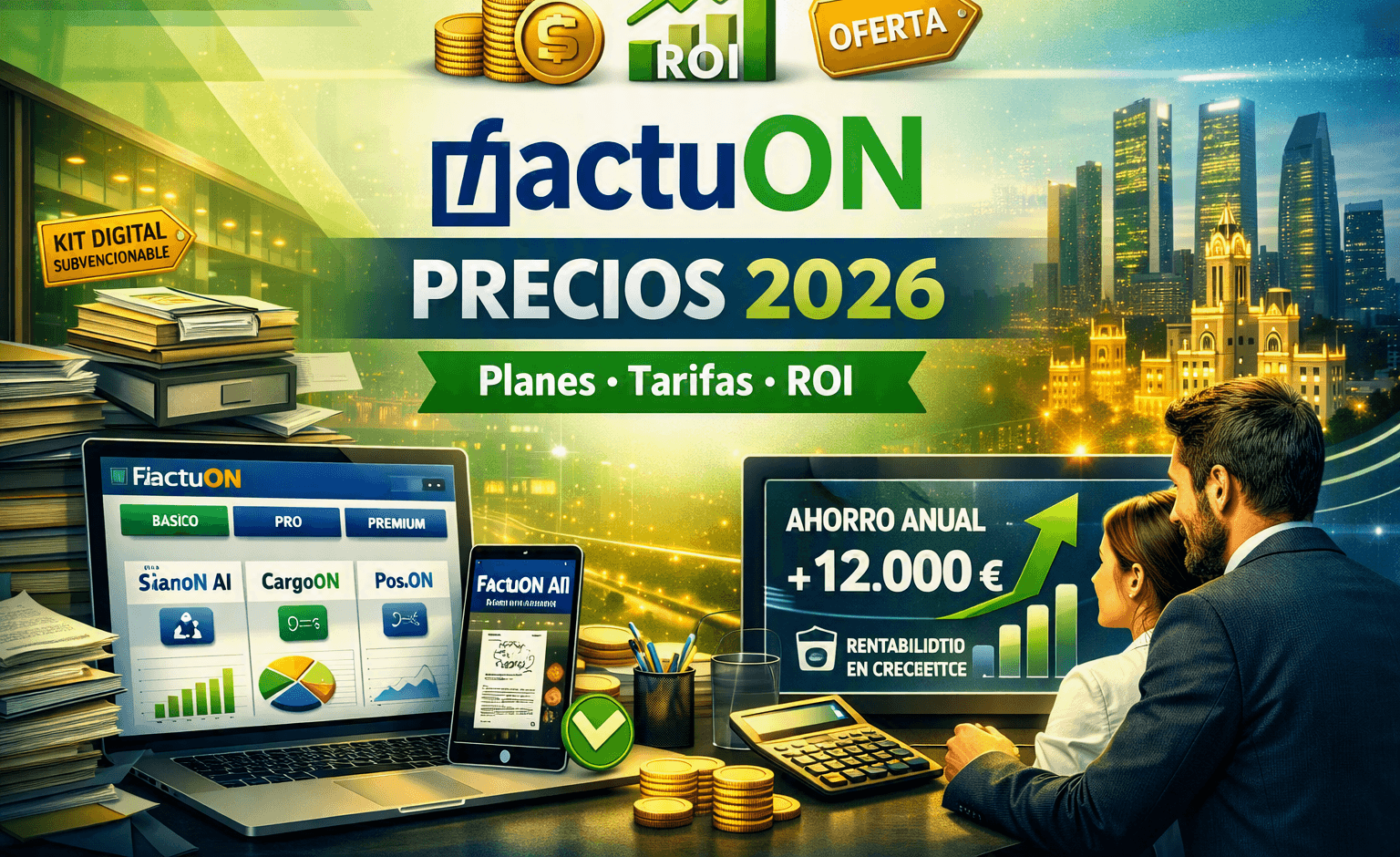 FactuON Precios: Planes, Tarifas y ROI en 2026