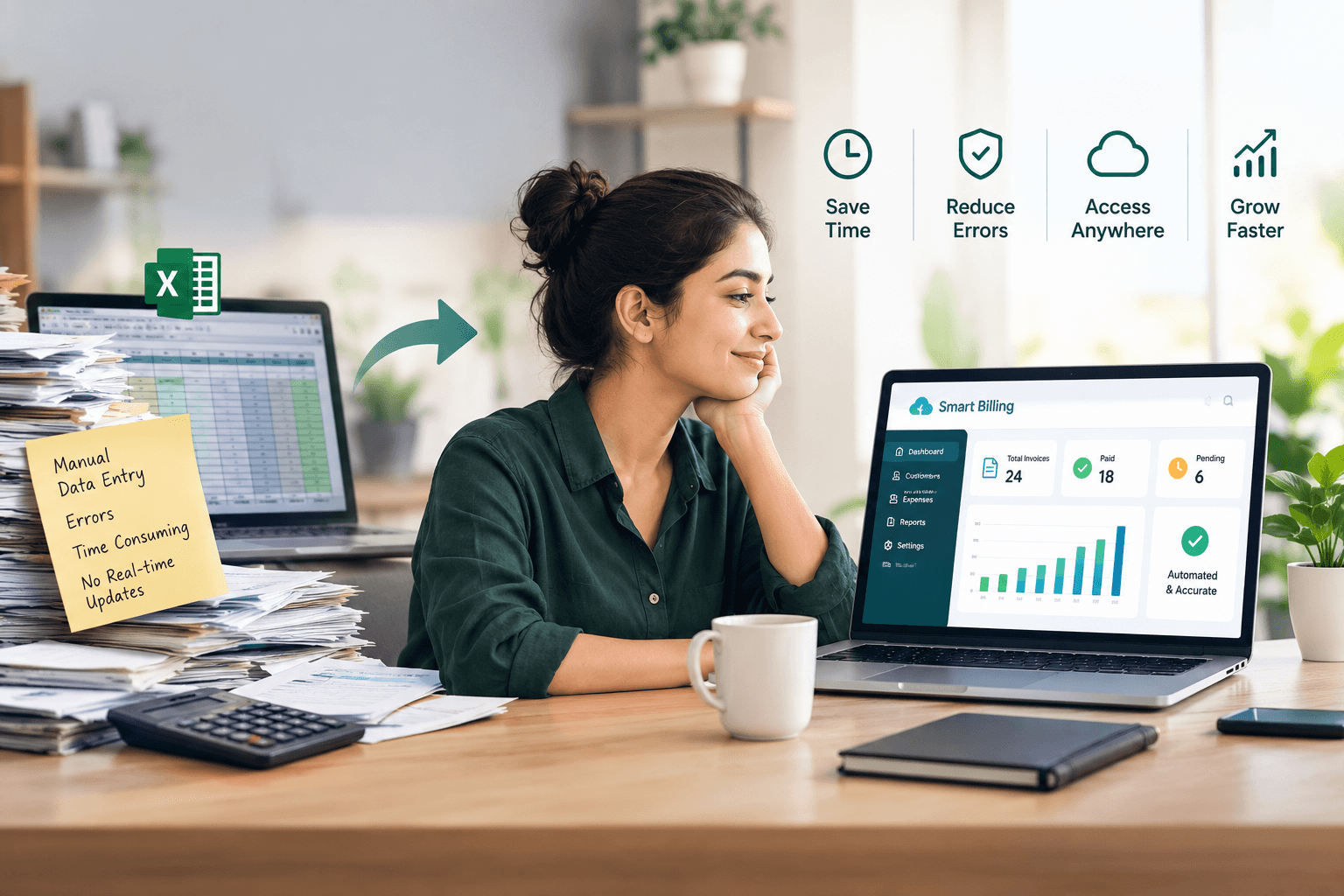 Why Small Businesses Are Ditching Spreadsheets for Smart Billing Software