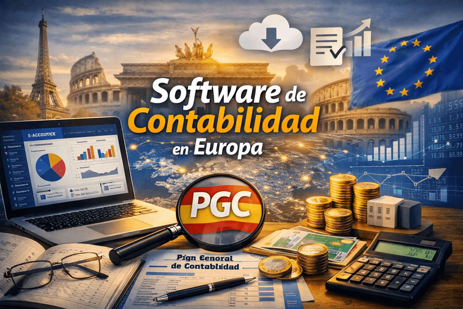 ¿Qué software de contabilidad se utiliza más en Europa?
