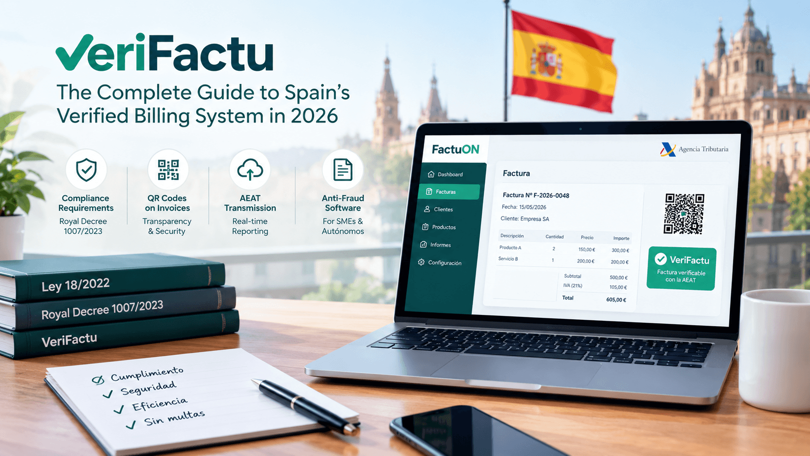 VeriFactu in Spain: The Complete Guide to Verified Billing 2026