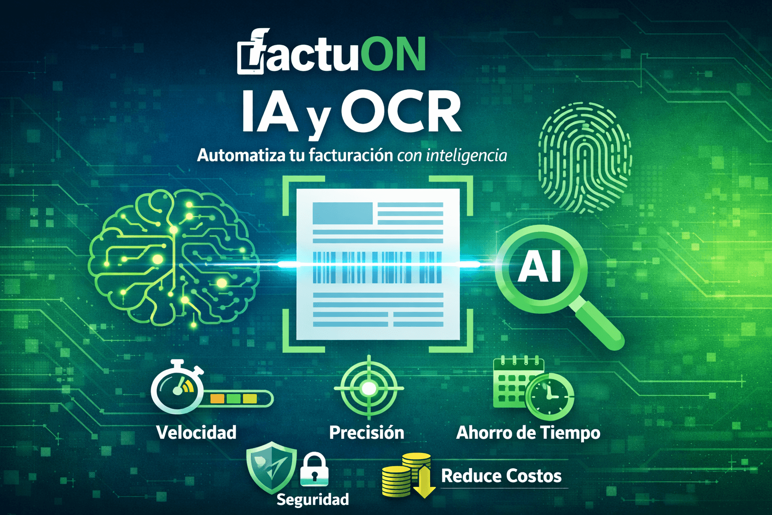 IA y OCR en FactuON – Así Automatiza tu Facturación de Forma Inteligente