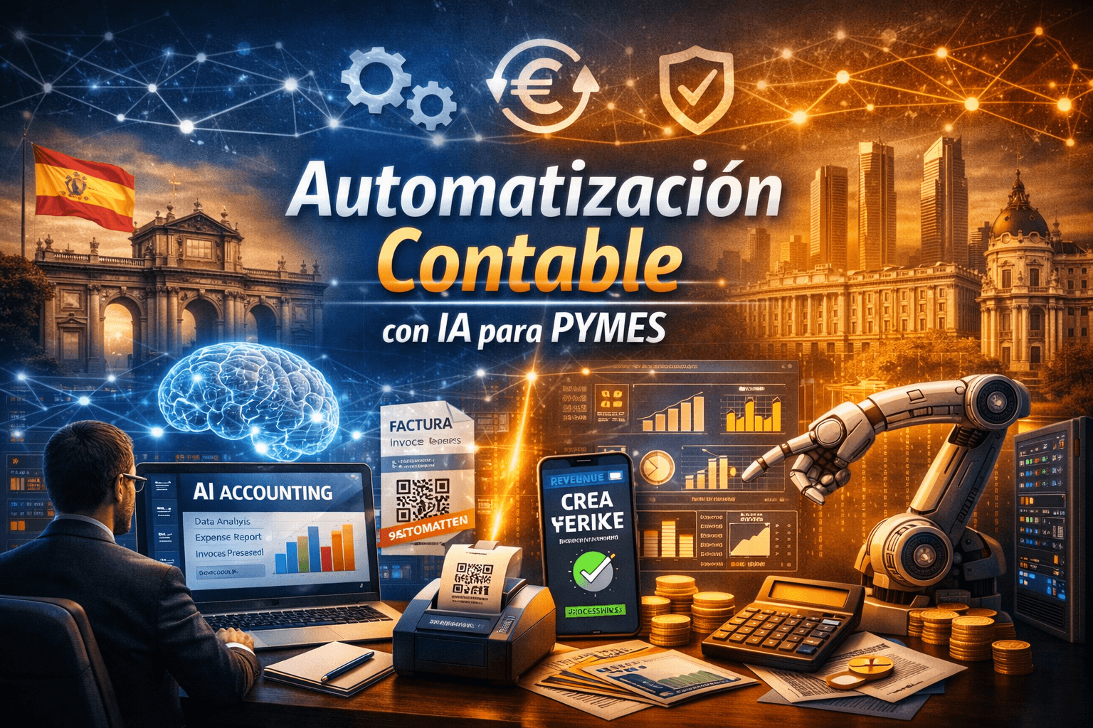 Automatización contable con IA para Pymes