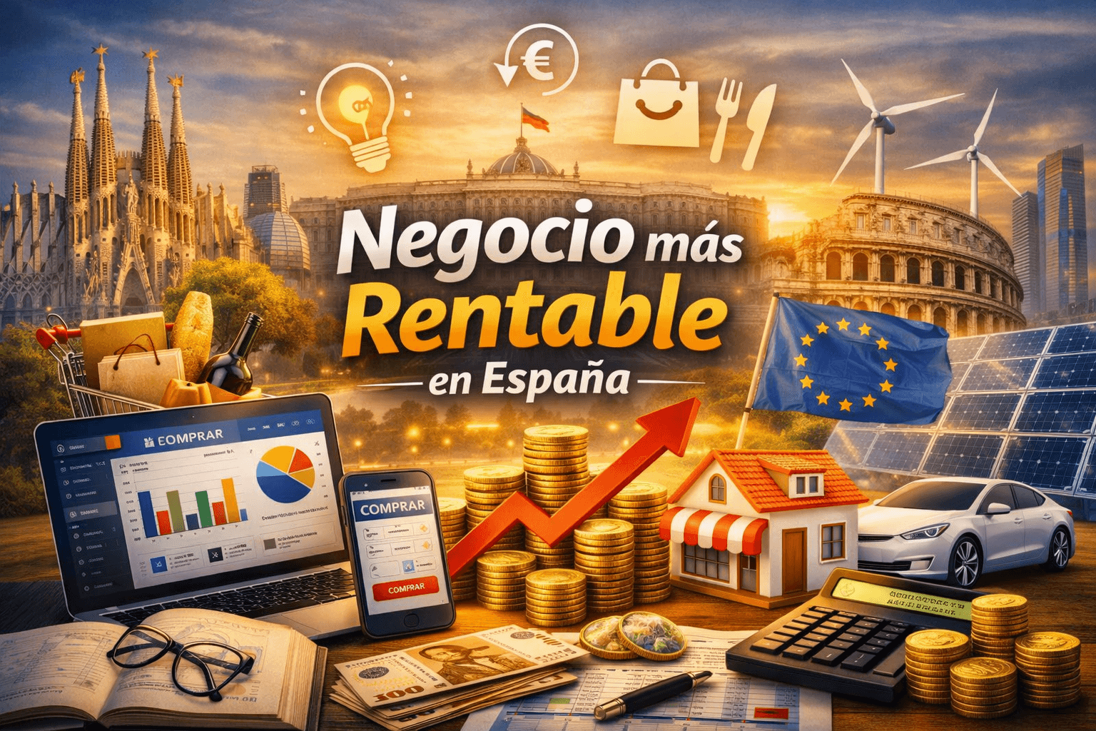 ¿Cuál es el negocio más rentable en España en 2026?